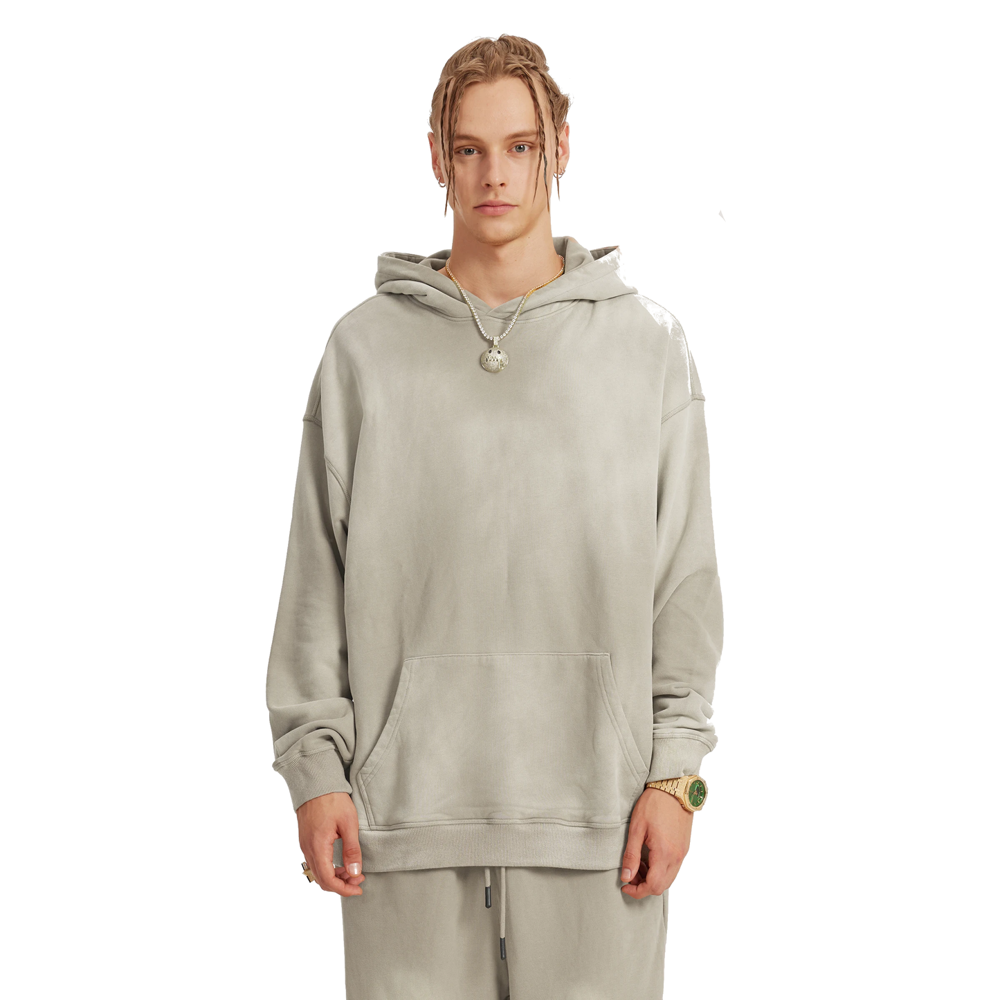 Interregnum hoodie basic smoky beige