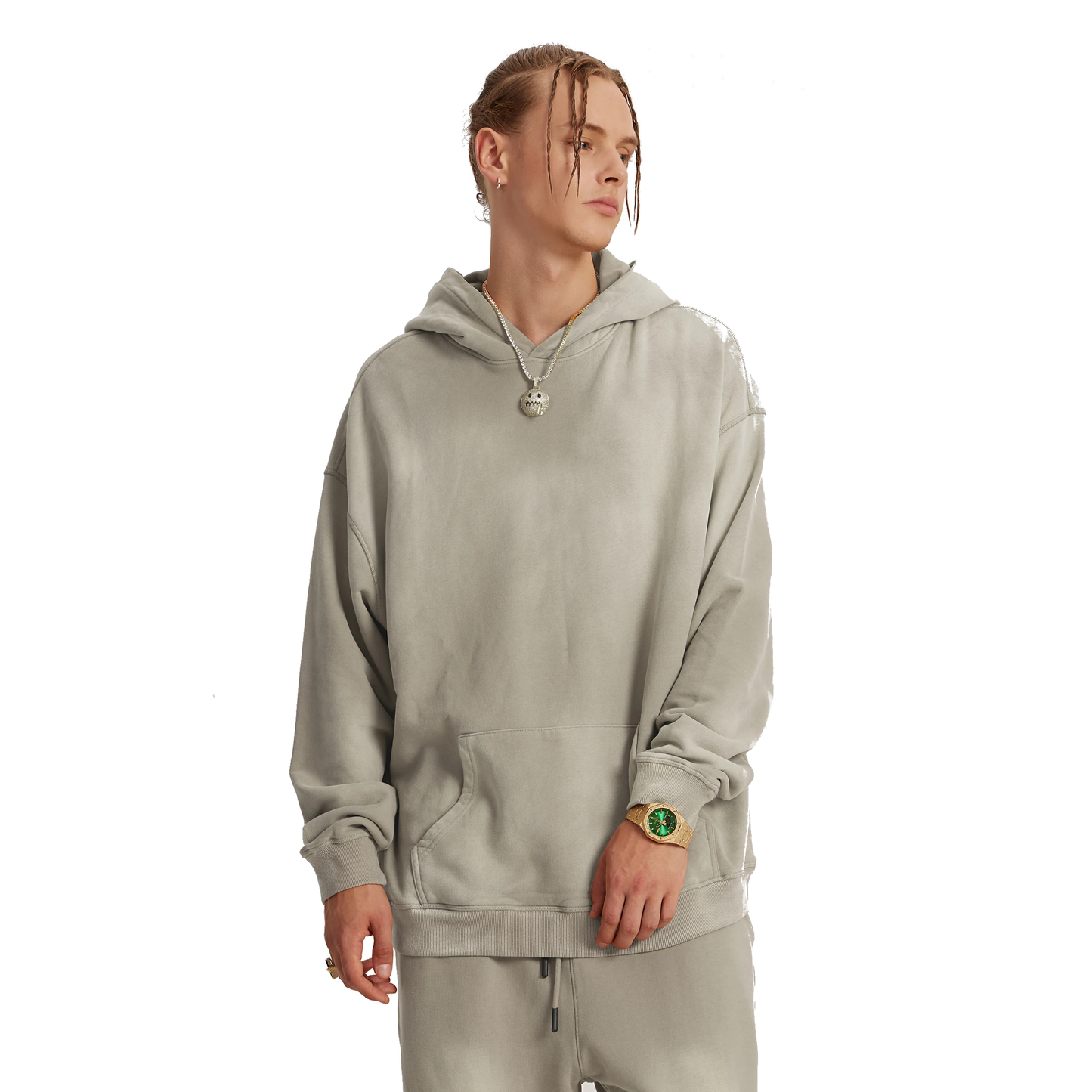 Interregnum hoodie basic smoky beige