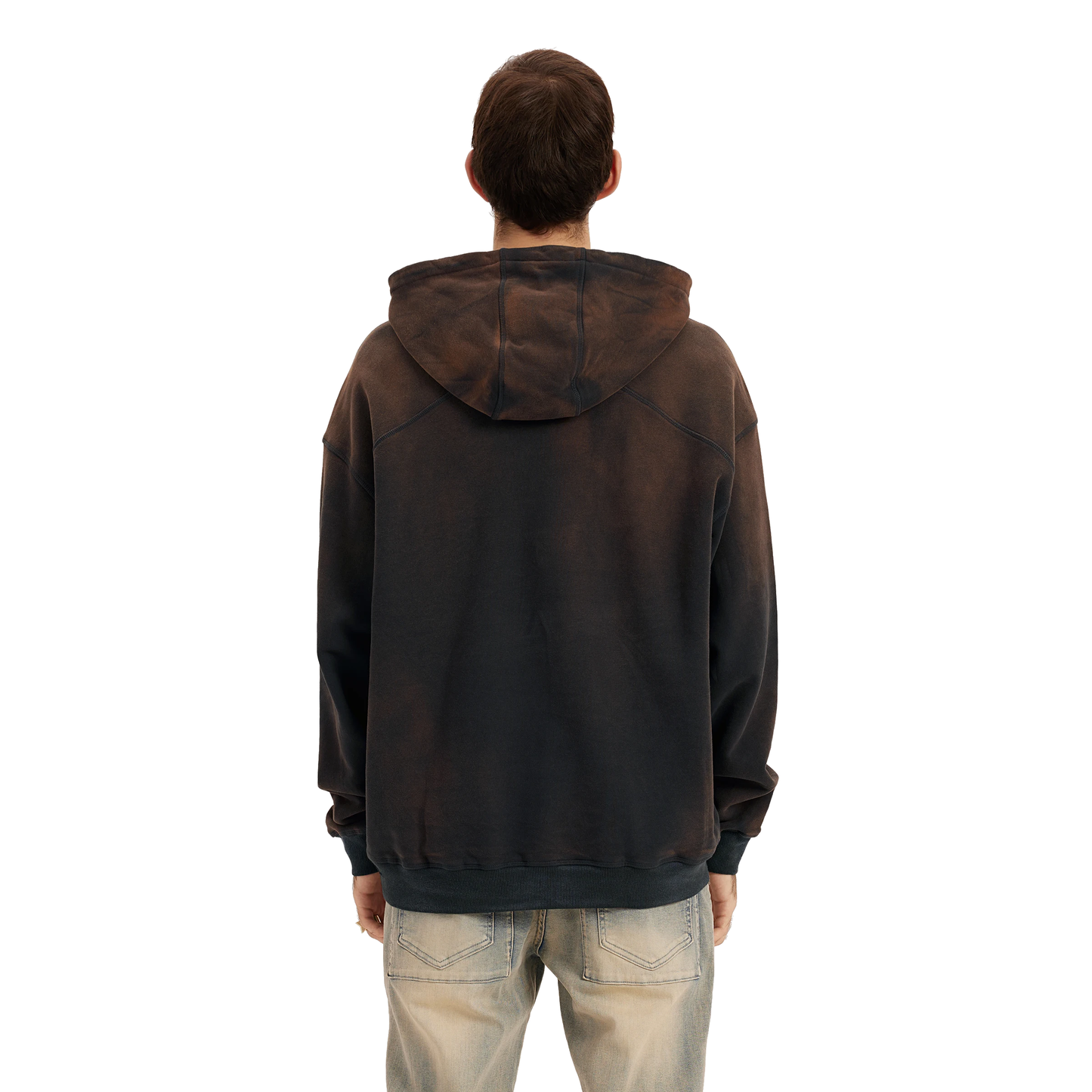 Interregnum hoodie basic rusty black
