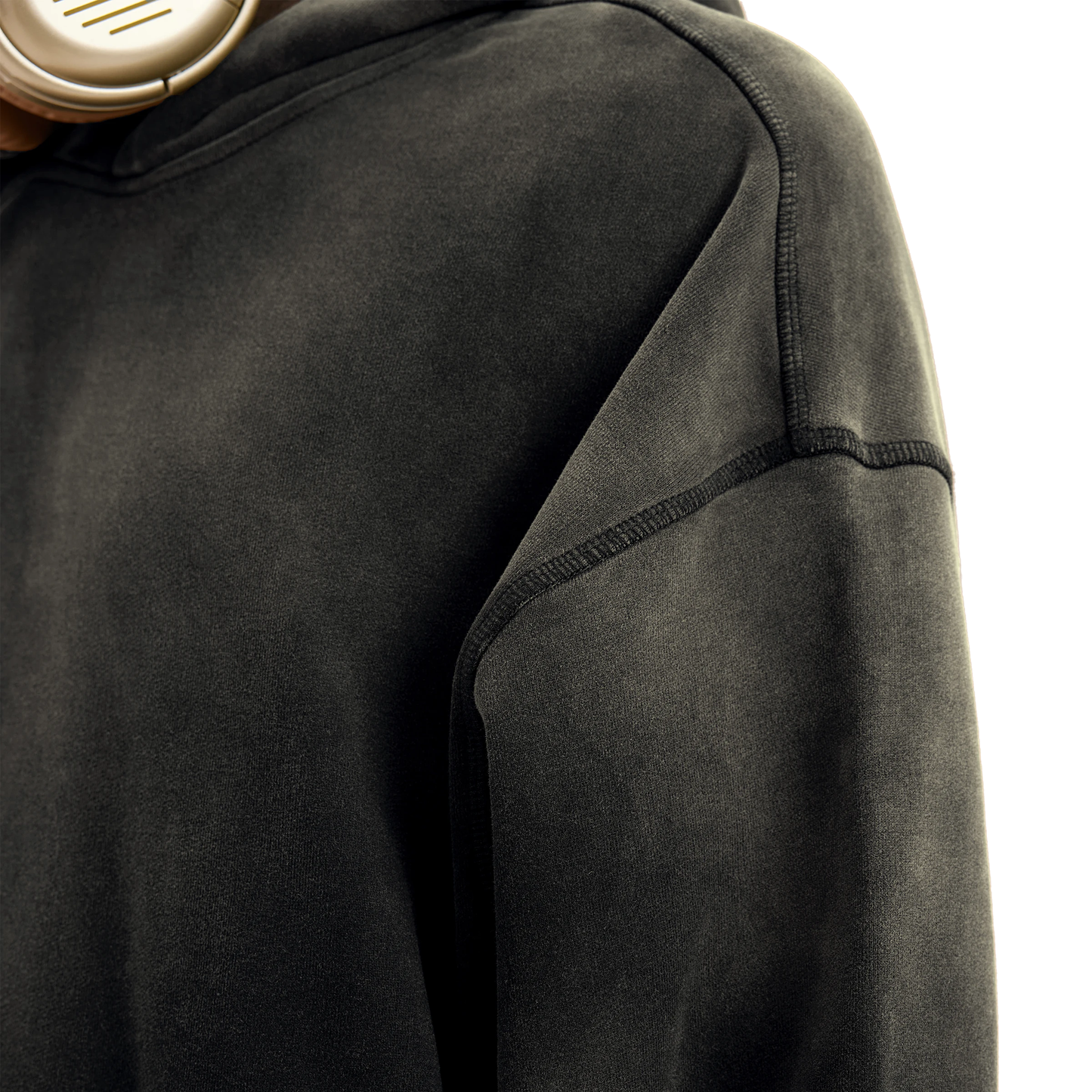 Interregnum hoodie basic smoky black
