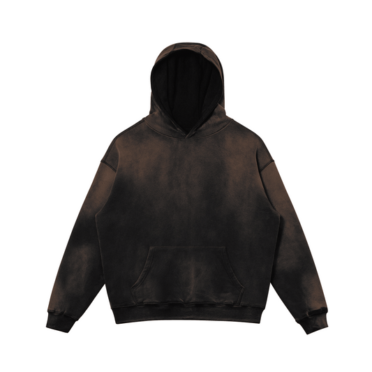 Interregnum hoodie basic rusty black