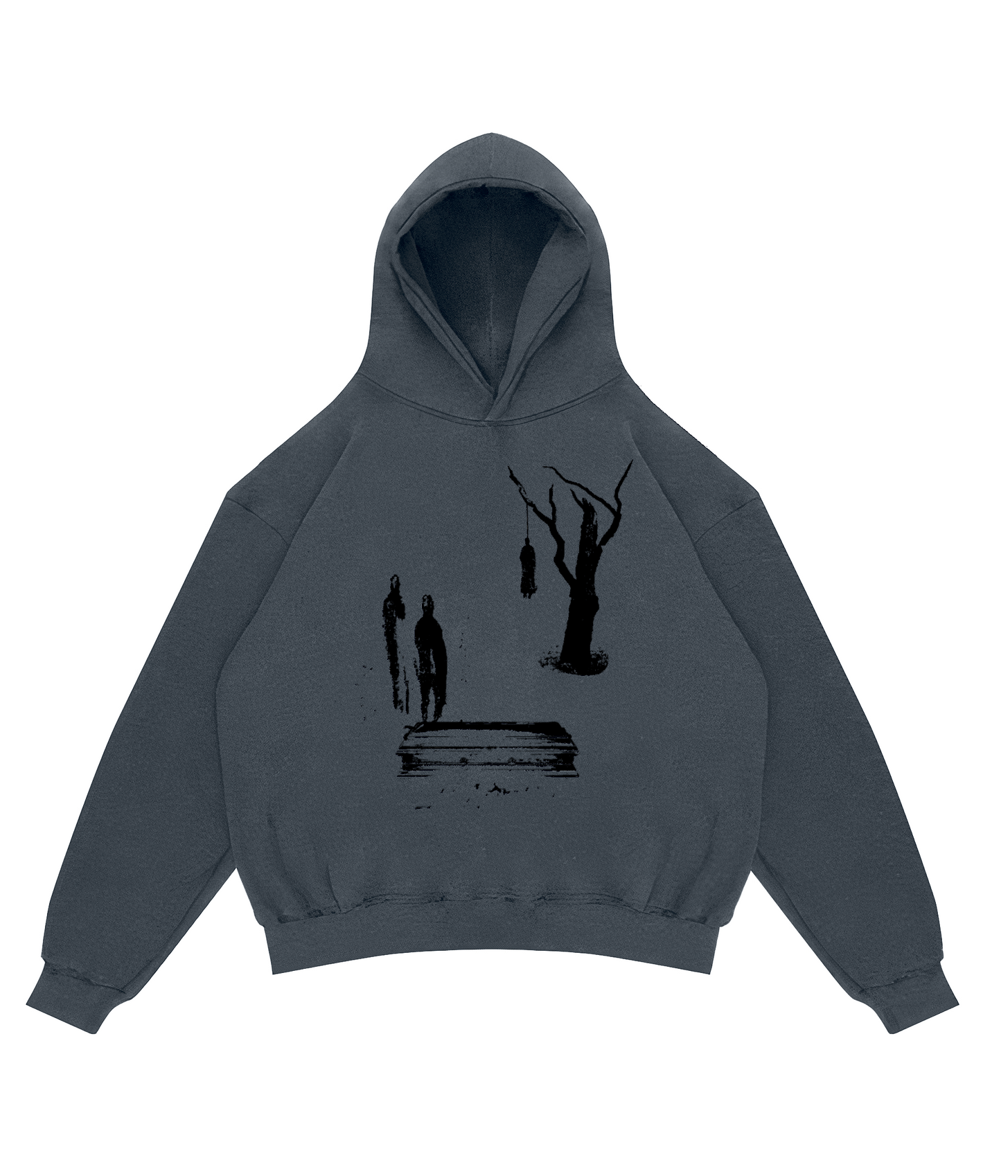 Interregnum Hoodie Funeral Grey