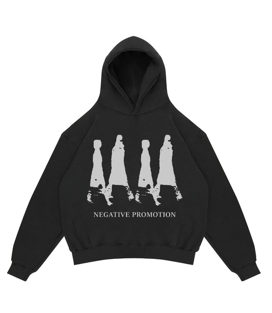 NEGATIVE PROMOTION HOODIE BLACK