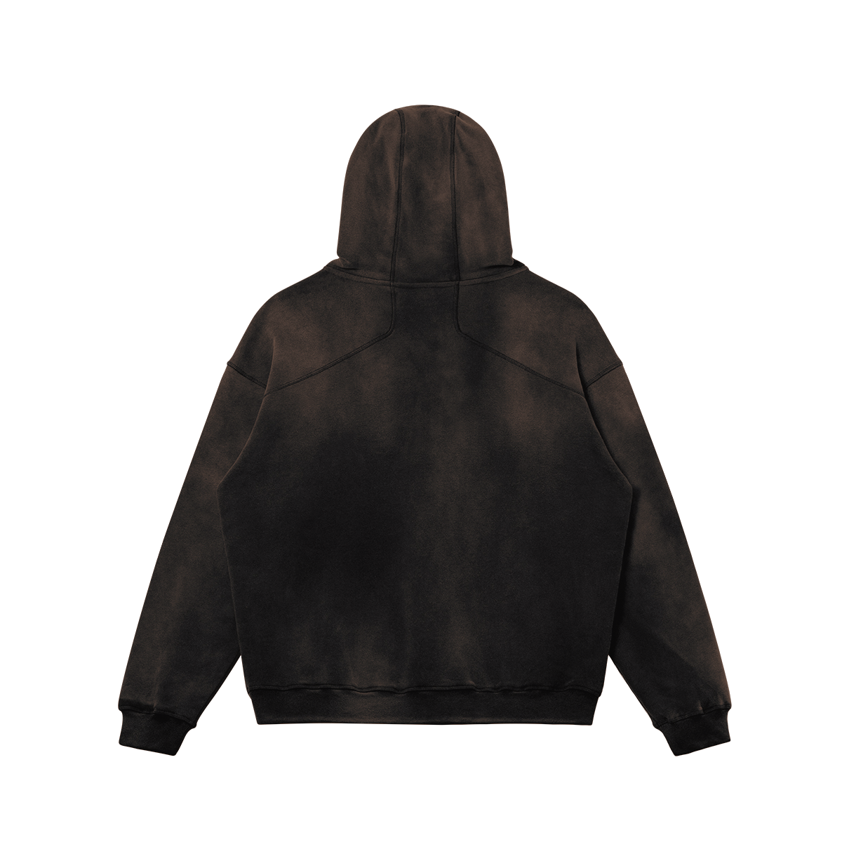 Interregnum hoodie basic rusty black