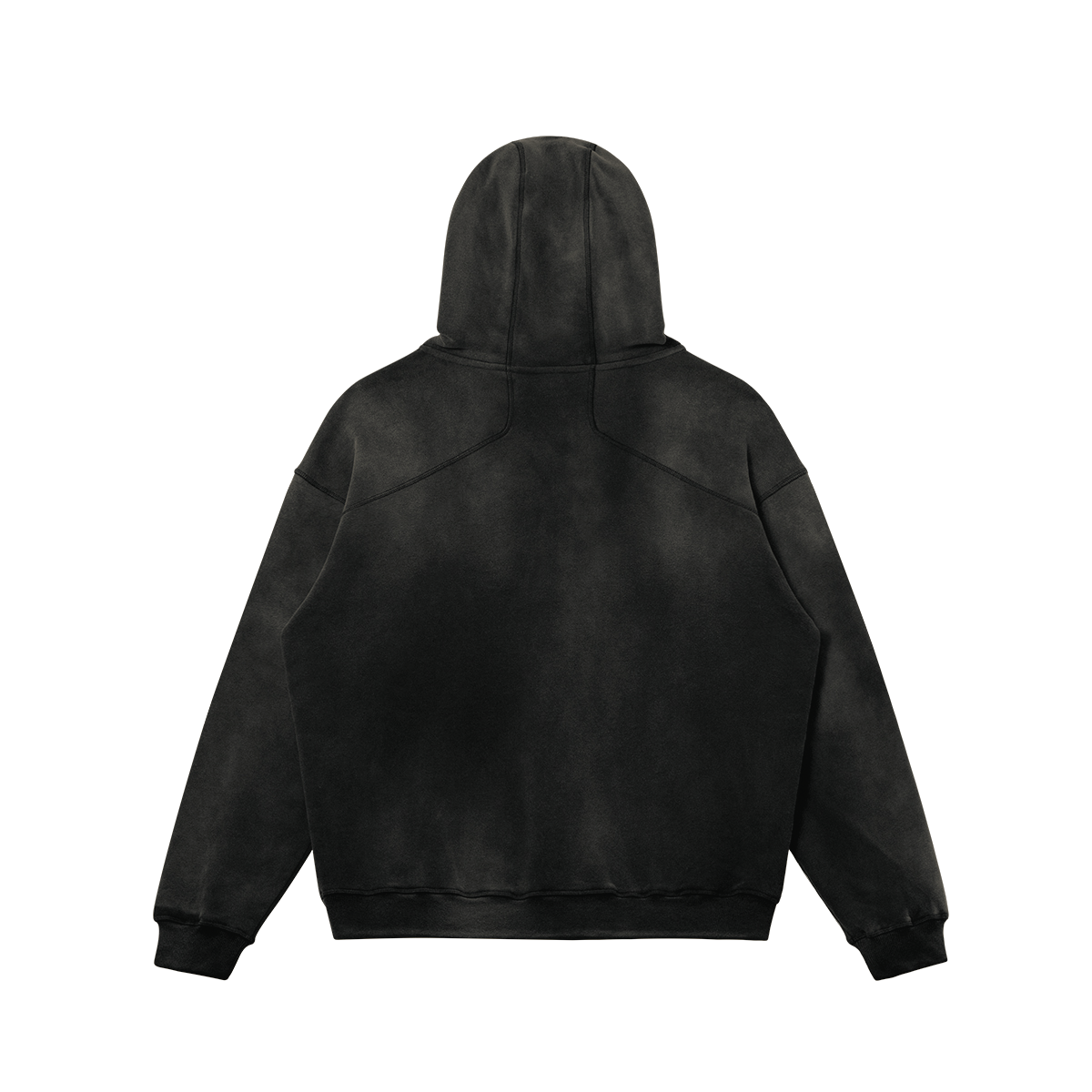 Interregnum hoodie basic smoky black